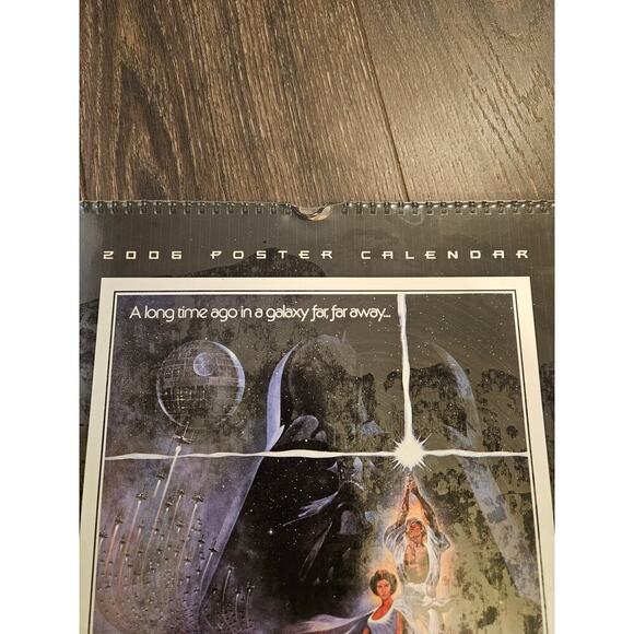 Star Wars 2006 Poster Calender New Old Stock - Picture 2 of 7